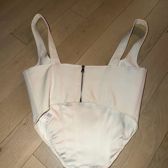 Bardot White Corset Size Small - Picture 2 of 5